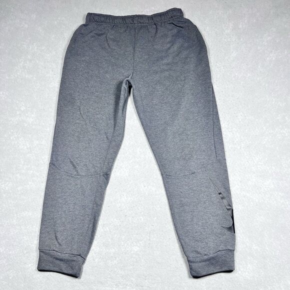 Nike Training Fleece Joggers Mens X-Large Gray Tapered Sweatpants Gym 932245-071 - Picture 1 of 13